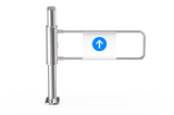 CAPELLA Manual Zugangskontrolltor-Drehkreuz | CX-CAP-SUP-1W - cards-x GmbH