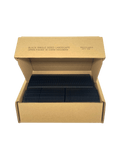 Evohold Recycelbare einseitige Ausweishalter im Querformat – Schwarz (100 Stück) - cards-x GmbH