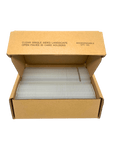 Evohold recycelbare einseitige Ausweishalter im Querformat – transparent(100 Stück)
