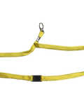 Gelbes Lanyard mit Metallclip und Abreißfunktion