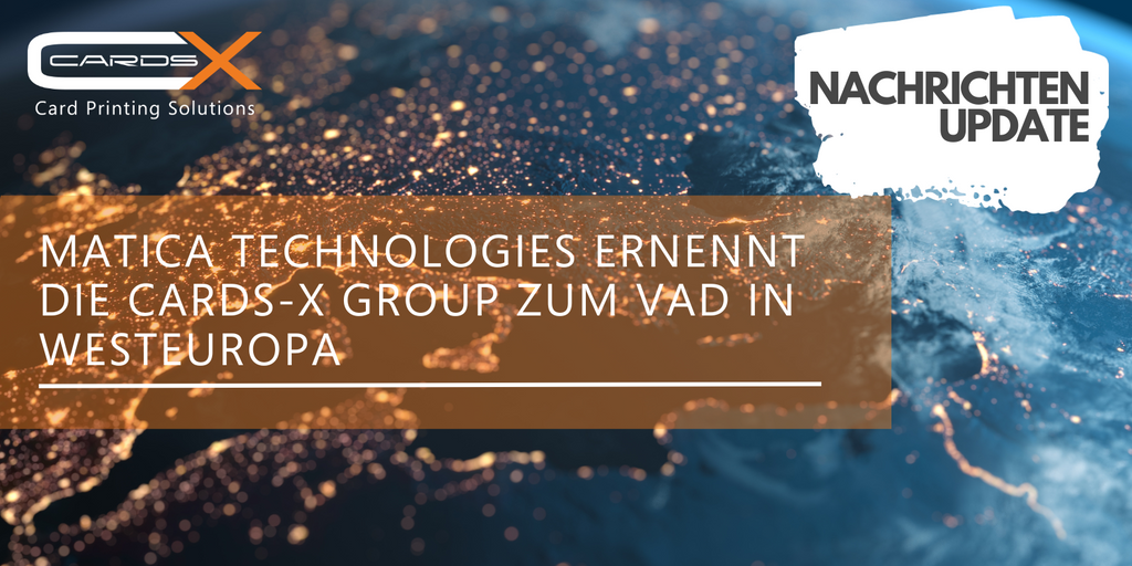 Matica Technologies ernennt die cards-x Group zum VAD in Westeuropa