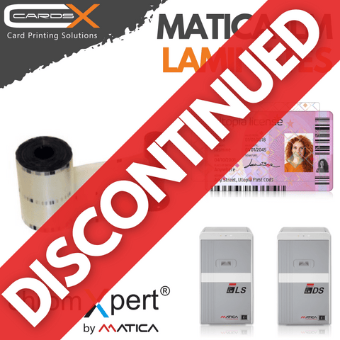 Matica ILM 0,5 mil Clear Patch mit Chipaussparung für 550 Kartenseiten | DIC10503