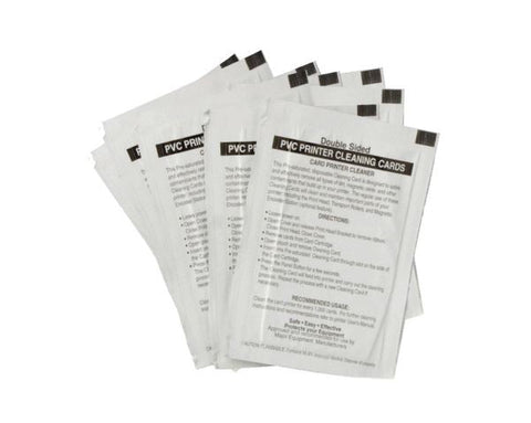 Fargo Adhesive Cleaning Cards | Pack of 50 | 86131