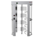 SUN Access control Full Height Glass Turnstile | Single Door | CX-SUN-401G
