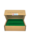 Evohold Recycelbare einseitige Ausweishalter im Querformat – Hellgrün (100 Stück)