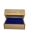 Evohold Recycelbare einseitige Ausweishalter im Querformat – Marineblau (100 Stück)