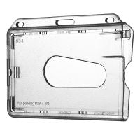 Card holder with thumb extraction cross -format - 100 pieces