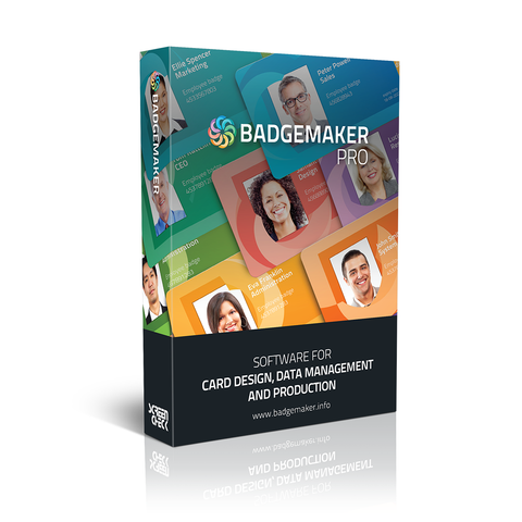 BadgeMaker PRO Ausweiserstellungsoftware (BADGEMAKER-PRO)