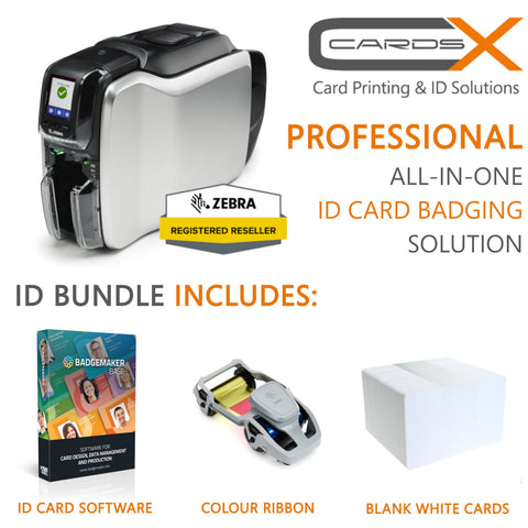 Professionelles Kartendruckpaket / Zebra ZC100 | ZC100BUNDLEPRO - cards-x GmbH
