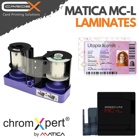 MATICA MC-L 1.0MIL CLEAR PATCH STANDARD LAMINATE | PRINTS 500 | PR26608401
