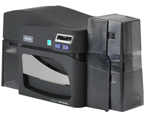 HID Fargo DTC4500e Kartendrucker mit doppelseitigem Laminator | Doppelseitig