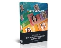 BADGEMAKER BASE – ID CARD SOFTWARE, ID CARD MAKER, BADGE SOFTWARE (BADGEMAKER-BASE)