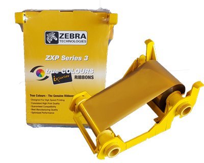 Zebra ix Serie-Monochromband, metallic-gold für 1000 Kartenseiten | 800033-806