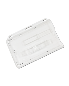 Kartenhalter Doppelbox horizontal mit 2 Schiebern - 100 Stück